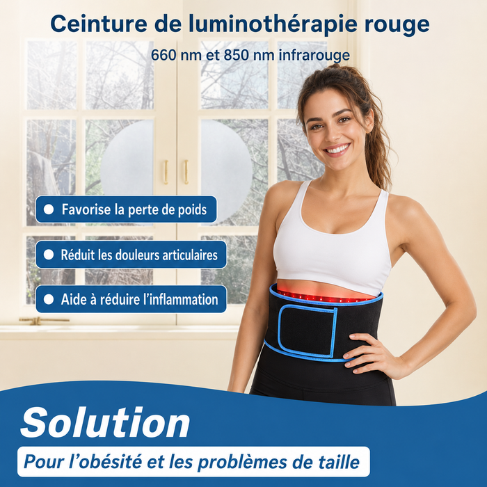 Ceinture Chauffante Lombaire — Chaleur Apaisante & Confort du Dos