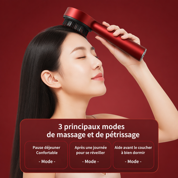 Brosse de Massage LED pour Cuir Chevelu – Soin Stimulant et Relaxant – miniature produit 9 – CISQO SHOP