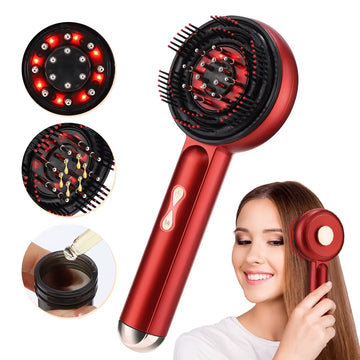 Brosse de Massage LED pour Cuir Chevelu – Soin Stimulant et Relaxant – miniature produit 1 – CISQO SHOP