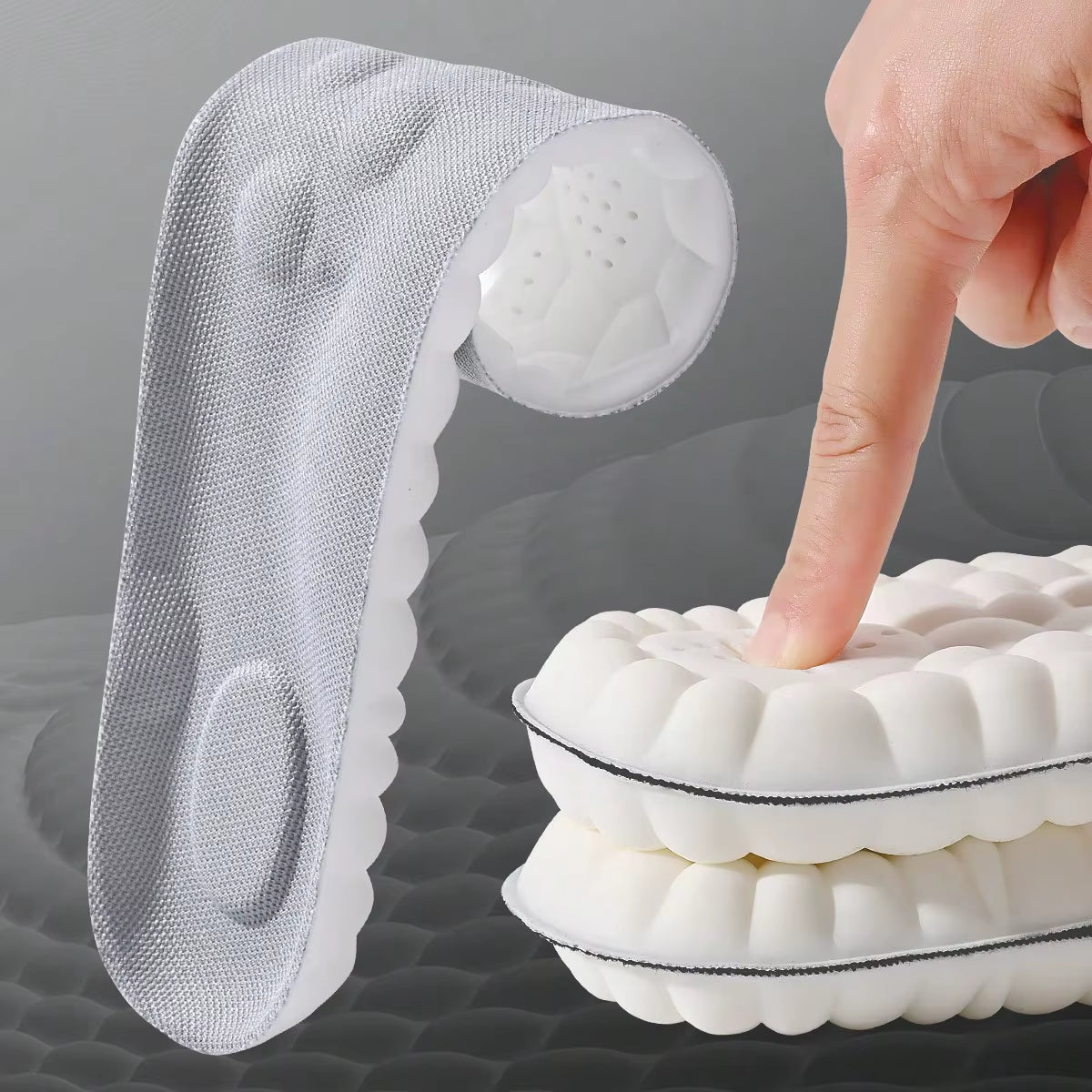 Semelles Orthopédiques Sport — Soutien de la Voûte Plantaire & Absorption des Chocs – image produit 2 – CISQO SHOP