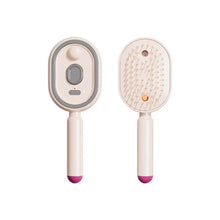 Electric Misting Spray Hair Brush 3 in 1 Steam Air Cushions Massage Comb anti Static Detangling Hairbrushes Styling Accessory