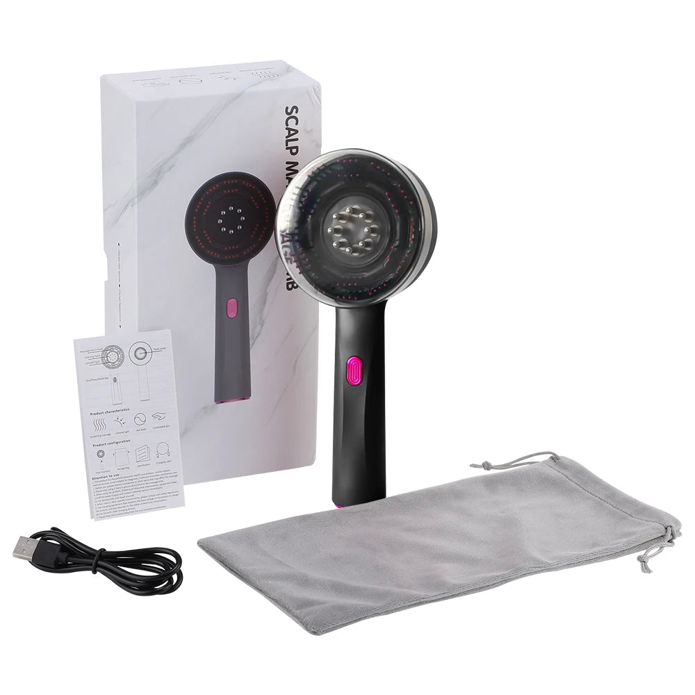 Brosse de Massage LED pour Cuir Chevelu – Soin Stimulant et Relaxant – image produit 16 – CISQO SHOP