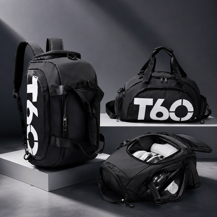 Sac de Sport Imperméable T60 — Fitness, Voyage & Randonnée