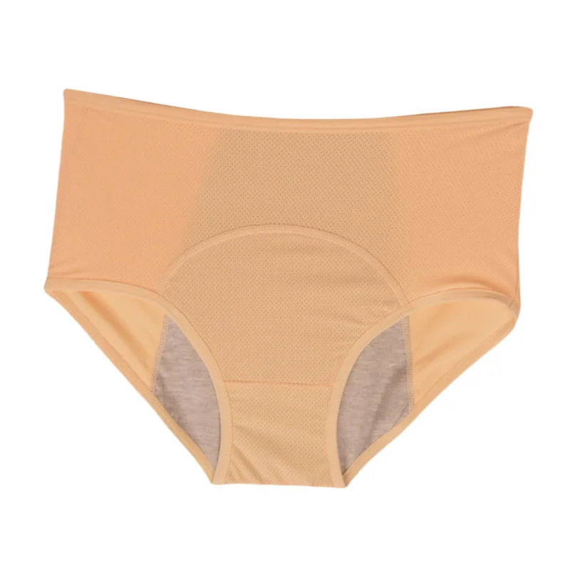Women plus Size 8Xl Leak Proof Menstrual Panties110 Kg High Waist Femaleunderwear Breathable Waterproof Briefs Heavy Flow 8XL
