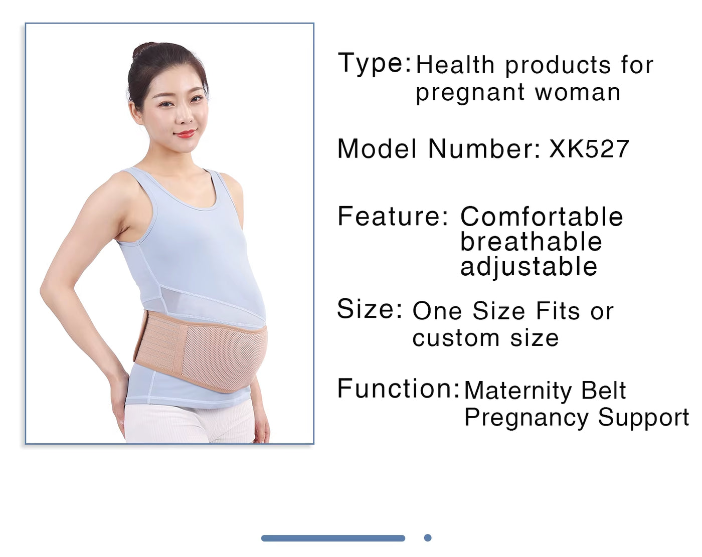 Adjustable Breathable Support Belt for Maternity Relieve Back Pain during Pregnancy-Healthcare Supply