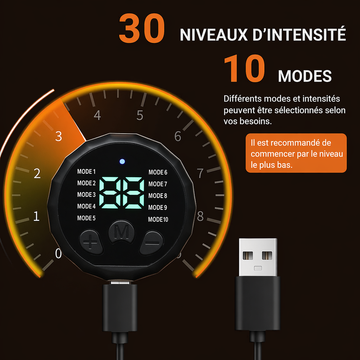 Ceinture de Tonification Abdominale Smart — Électrostimulation, 10 Modes, USB-C – miniature produit 5 – CISQO SHOP