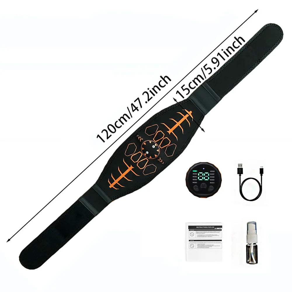 Ceinture de Tonification Abdominale Smart — Électrostimulation, 10 Modes, USB-C – image produit 8 – CISQO SHOP