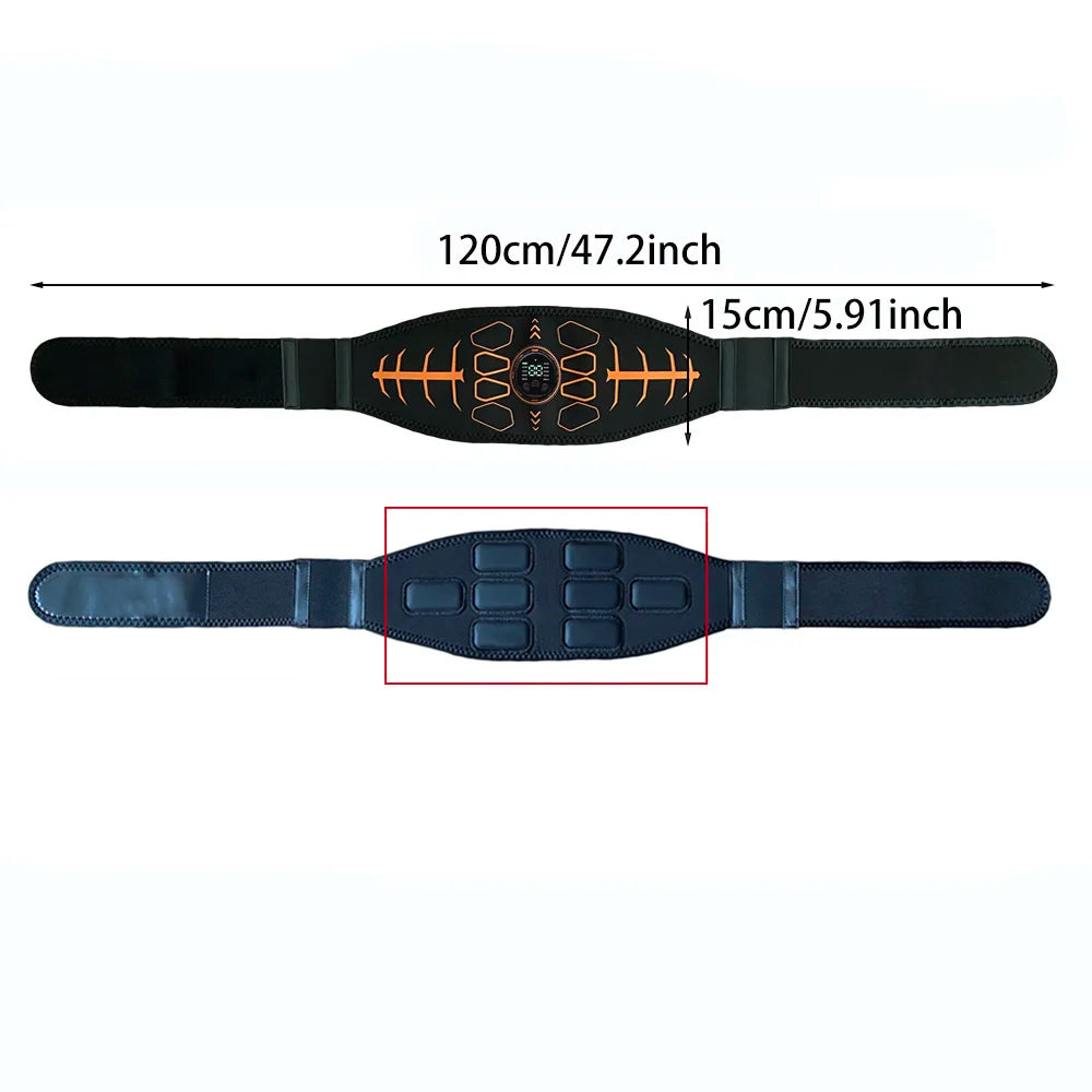 Ceinture de Tonification Abdominale Smart — Électrostimulation, 10 Modes, USB-C – image produit 9 – CISQO SHOP