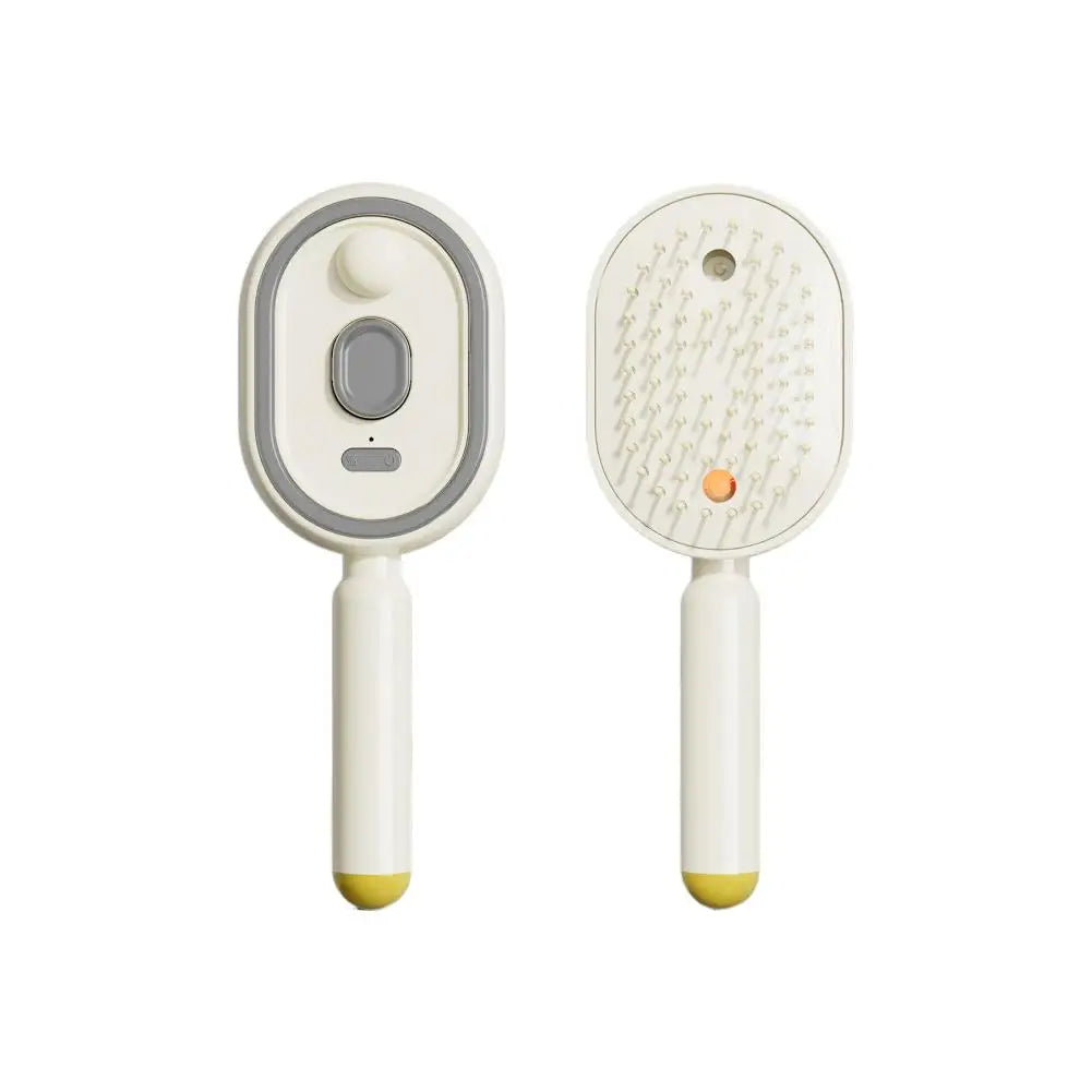 Electric Misting Spray Hair Brush 3 in 1 Steam Air Cushions Massage Comb anti Static Detangling Hairbrushes Styling Accessory