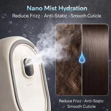 Electric Spray Hair Brush Rechargeable Water Spray Hair Brush Anti-Static Hair Brush Reduce Frizz Electric Steam Massage Comb