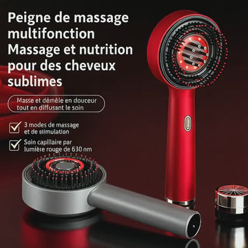 Brosse de Massage LED pour Cuir Chevelu – Soin Stimulant et Relaxant – miniature produit 2 – CISQO SHOP