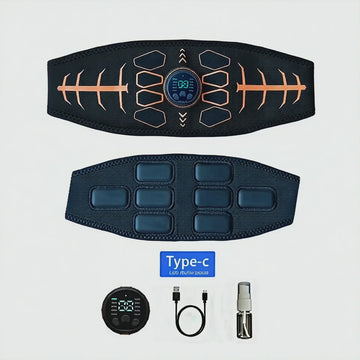 Ceinture de Tonification Abdominale Smart — Électrostimulation, 10 Modes, USB-C – miniature produit 2 – CISQO SHOP