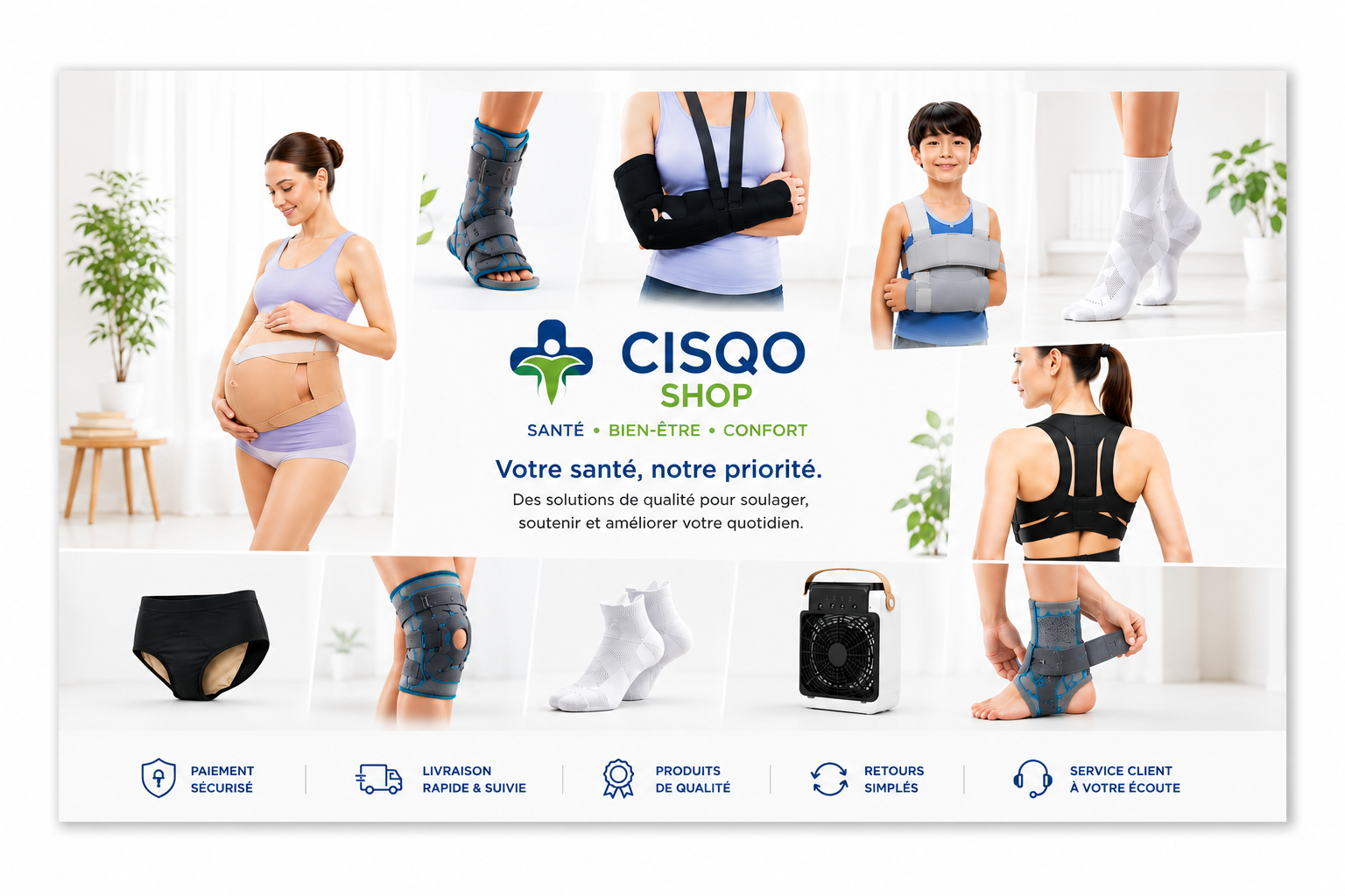CISQO SHOP santé bien-être confort